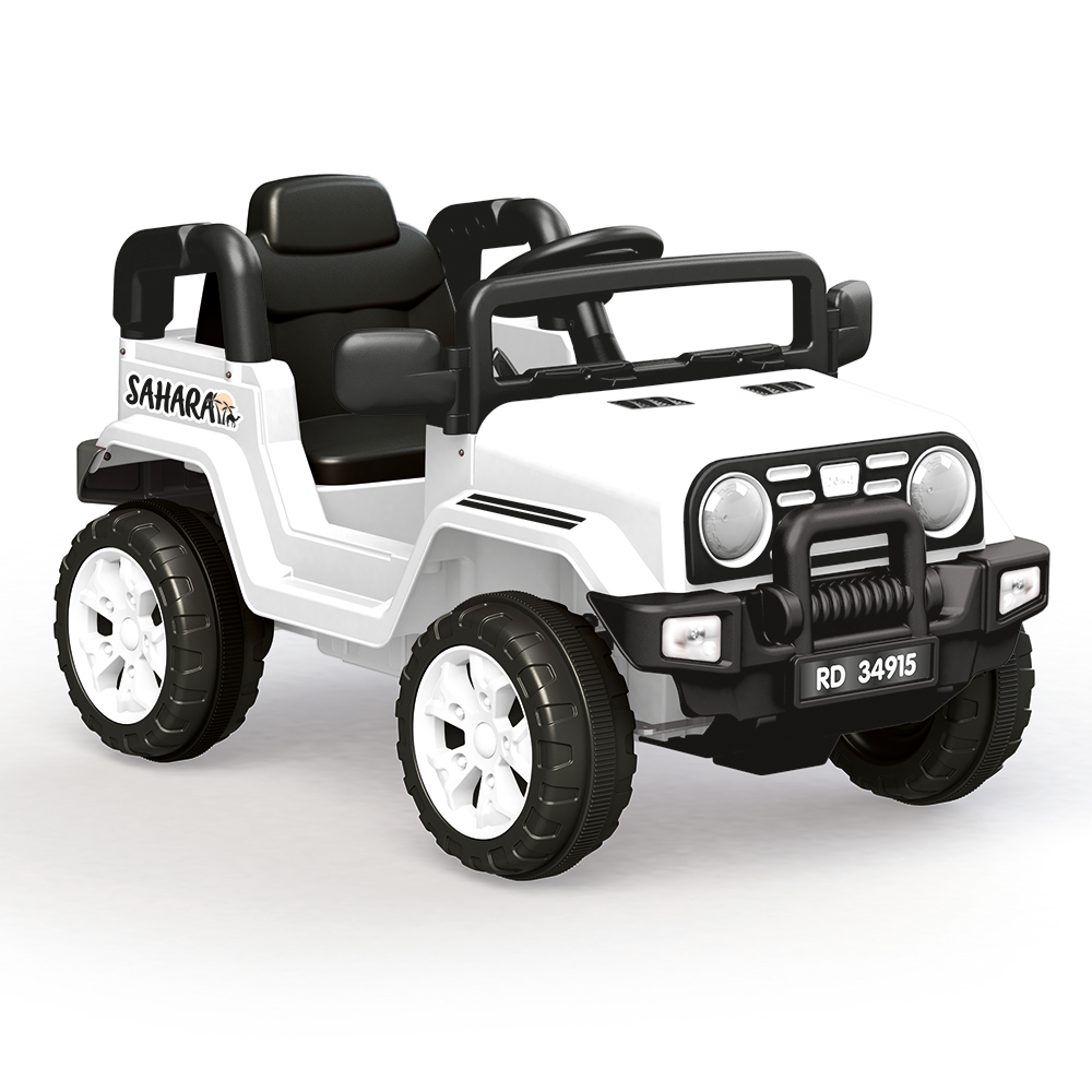 SAHARA 12 VOLT BEYAZ UZAKTAN KUMANDALI ARABA