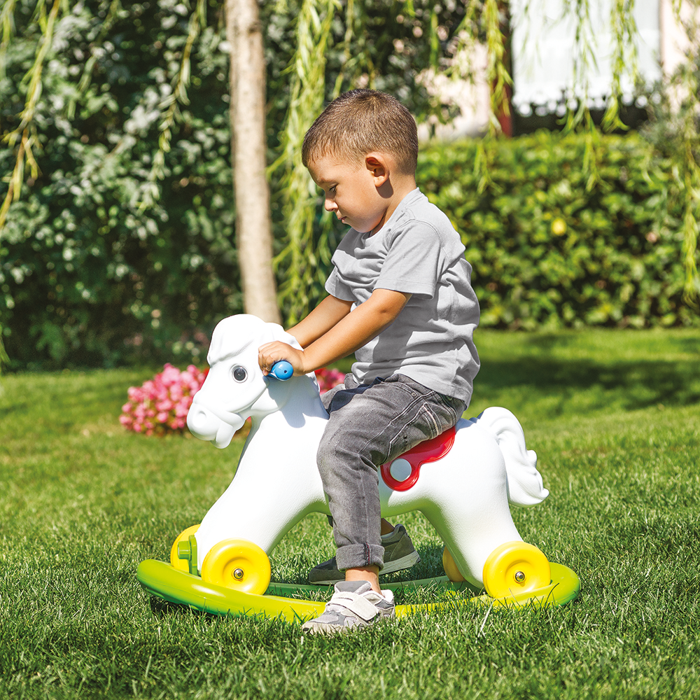 Full Rocking Wheel Horse Pvc Bag
