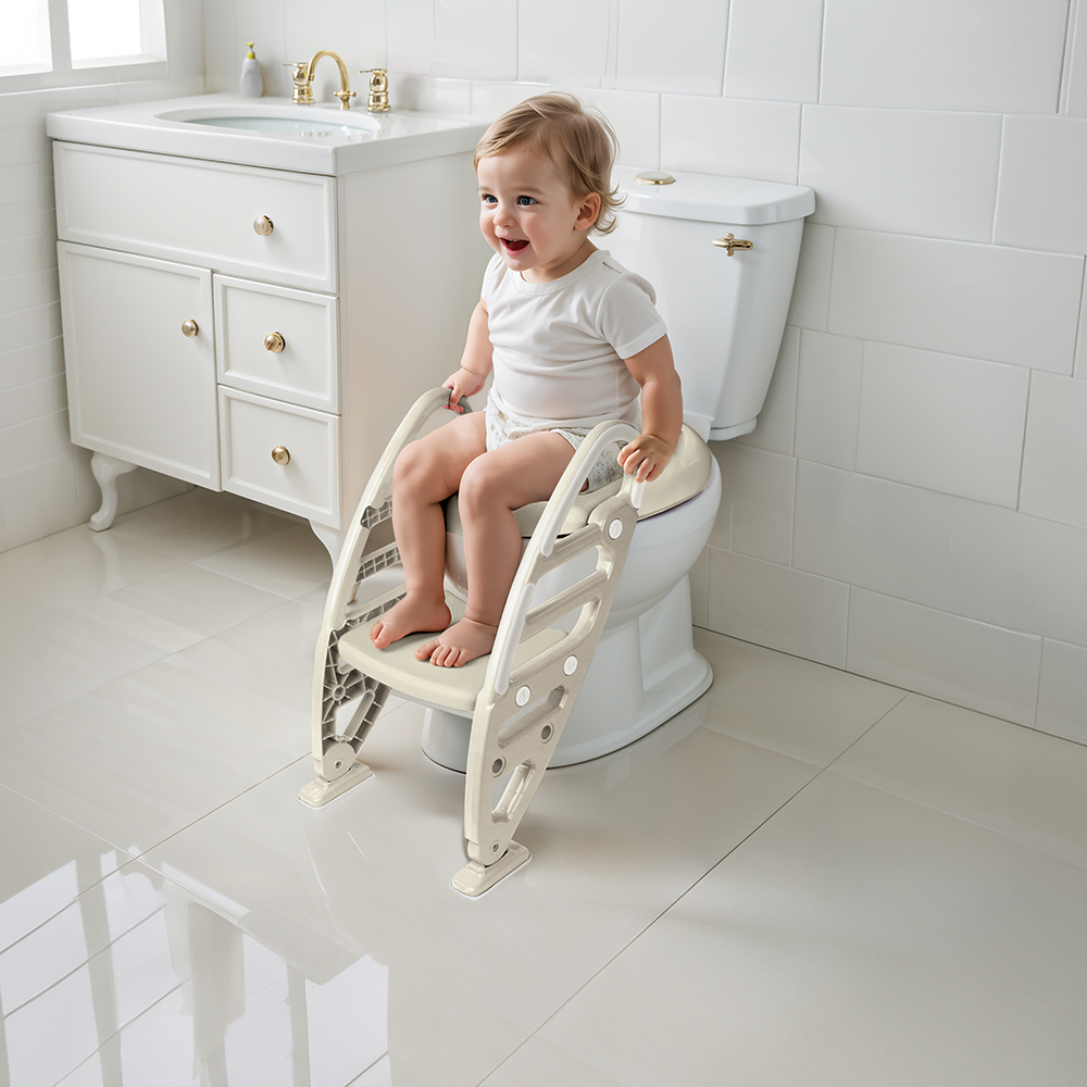 Toilet Trainer with Hail Non-Slip Ladder